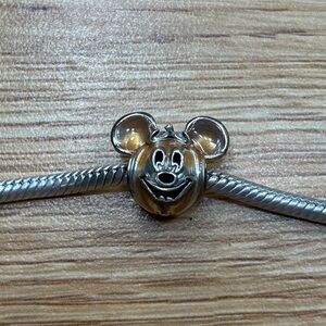 Authentic Pandora Disney Mickey Mouse pumpkin charm